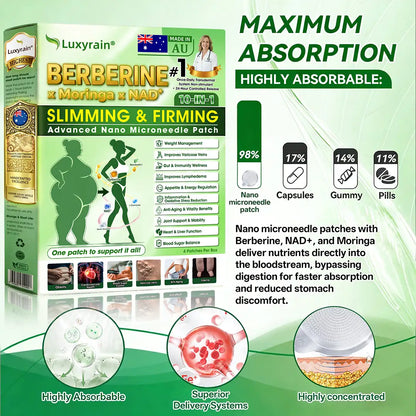 𝐎𝐟𝐟𝐢𝐜𝐢𝐚𝐥 🇦🇺AU 𝐒𝐭𝐨𝐫𝐞 | 🧑‍⚕️𝐋𝐮𝐱𝐲𝐫𝐚𝐢𝐧® 𝐌𝐨𝐫𝐢𝐧𝐠𝐚 · 𝐁𝐞𝐞 𝐯𝐞𝐧𝐨𝐦 · 𝐁𝐞𝐫𝐛𝐞𝐫𝐢𝐧𝐞 × 𝐍𝐀𝐃+ 𝟏𝟎-𝐢𝐧-𝟏 𝐀𝐝𝐯𝐚𝐧𝐜𝐞𝐝 𝐍𝐚𝐧𝐨 𝐌𝐢𝐜𝐫𝐨𝐧𝐞𝐞𝐝𝐥𝐞 𝐏𝐚𝐭𝐜𝐡 — 𝐎𝐧𝐜𝐞 𝐃𝐚𝐢𝐥𝐲, 𝐕𝐢𝐬𝐢𝐛𝐥𝐞 𝐑𝐞𝐬𝐮𝐥𝐭𝐬 𝐢𝐧 𝟕 𝐃𝐚𝐲𝐬 (obesity, ｌｏｏｓｅｓｋｉｎ,diabetes, sleep apnea, joint issues, and more For) (Copy)