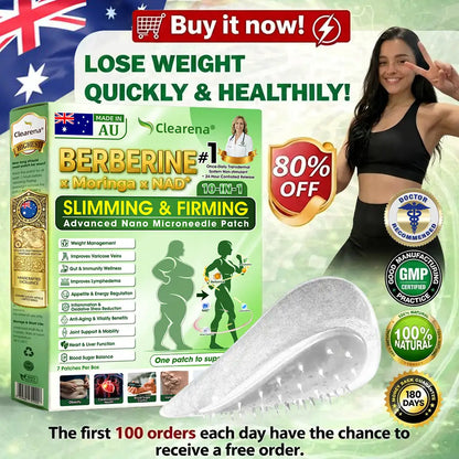 𝐎𝐟𝐟𝐢𝐜𝐢𝐚𝐥 🇦🇺AU 𝐒𝐭𝐨𝐫𝐞 | 🧑‍⚕️𝐂𝐥𝐞𝐚𝐫𝐞𝐧𝐚® 𝐌𝐨𝐫𝐢𝐧𝐠𝐚 · 𝐁𝐞𝐞 𝐯𝐞𝐧𝐨𝐦 · 𝐁𝐞𝐫𝐛𝐞𝐫𝐢𝐧𝐞 × 𝐍𝐀𝐃+ 𝟏𝟎-𝐢𝐧-𝟏 𝐀𝐝𝐯𝐚𝐧𝐜𝐞𝐝 𝐍𝐚𝐧𝐨 𝐌𝐢𝐜𝐫𝐨𝐧𝐞𝐞𝐝𝐥𝐞 𝐏𝐚𝐭𝐜𝐡 — 𝐎𝐧𝐜𝐞 𝐃𝐚𝐢𝐥𝐲, 𝐕𝐢𝐬𝐢𝐛𝐥𝐞 𝐑𝐞𝐬𝐮𝐥𝐭𝐬 𝐢𝐧 𝟕 𝐃𝐚𝐲𝐬 (obesity, ｌｏｏｓｅｓｋｉｎ,diabetes, sleep apnea, joint issues, and more For)