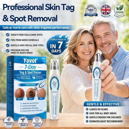 𝐘𝐨𝐯𝐨𝐭®🩹🎉7-𝐷𝑎𝑦 𝗧𝐚𝐠 & 𝗦𝗽𝐨𝐭 𝐄𝐫𝒂𝒔𝒆𝒓(Zero Pain. Zero 𝐒𝐜𝐚𝒓𝒔 Rollerball)